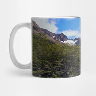 Trekking in the Patagonian Andes Mug